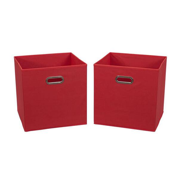 HOUSEHOLD ESSENTIALS 2 Qt, Narrow, Storage Box, Silver Linen, 2 PC 7470-1 -  The Home Depot