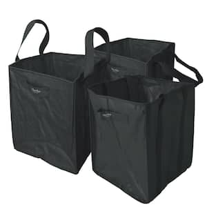 48 Gal. Multi-Purpose Re-Usable Heavy-Duty Garden Leaf and Debris Bag with Reinforced Straps and Side Handles (3-Pack)
