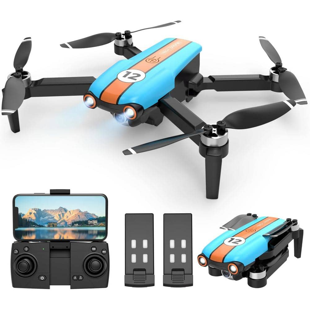 Etokfoks Drone with Camera for Adults Beginner with Foldable 2.4 GHz ...