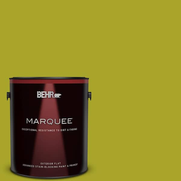 BEHR MARQUEE 1 gal. #P340-7 Venom Flat Exterior Paint & Primer