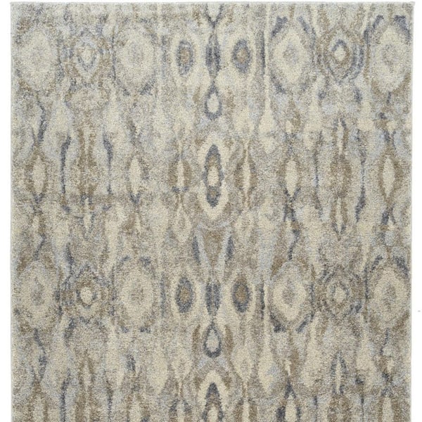 5 X 8 Gray Moroccan Runner Rug