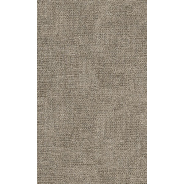 Walls Republic Walnut Textured Fabric Like Plain Print Paste the Wall Double Roll Wallpaper 57 Sq. Ft.