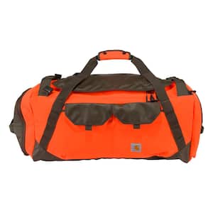 4.13 in. 55L Nylon Heavy-Haul Utility Duffel Backpack Hunter Orange OS