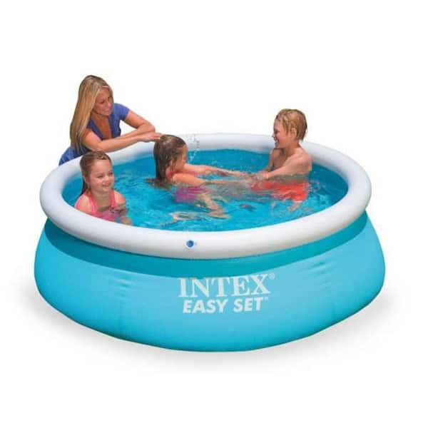 Intex 6' x 20" Easy Set Inflatable Swimming Pool 54402E Aqua Blue28101EH 