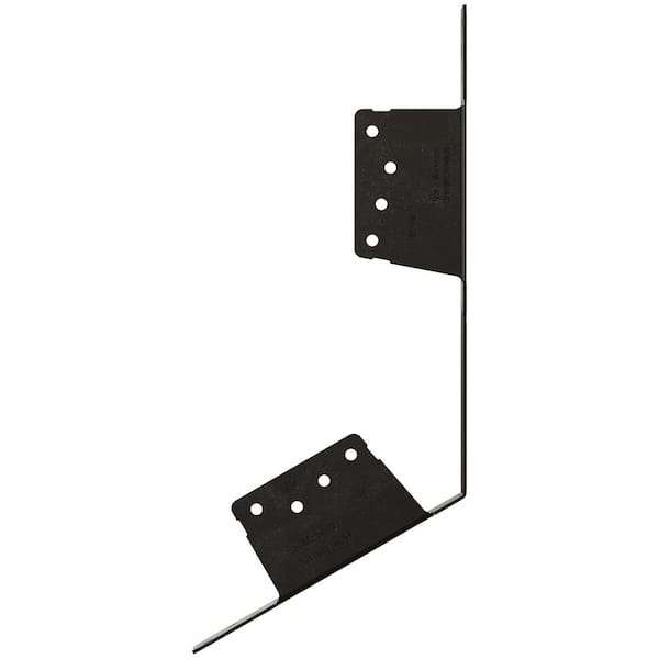 Simpson Strong-Tie Outdoor Accents LSCPC 18-Gauge ZMAX, Black