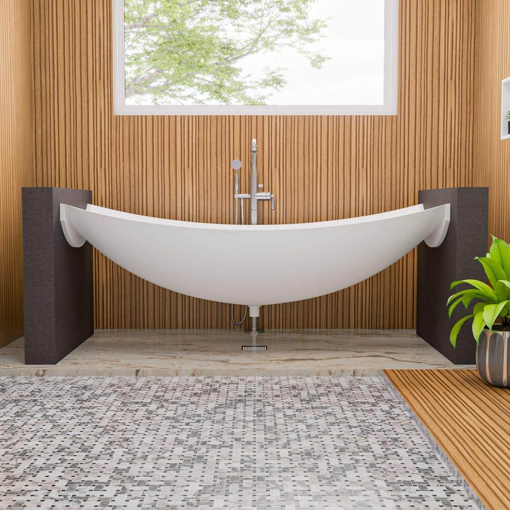 5.25'' Square Stainless Steel Shower Drain with Groove Lines