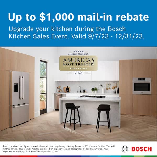 Bosch B11CB50SSS Bottom Freezer Refrigerator