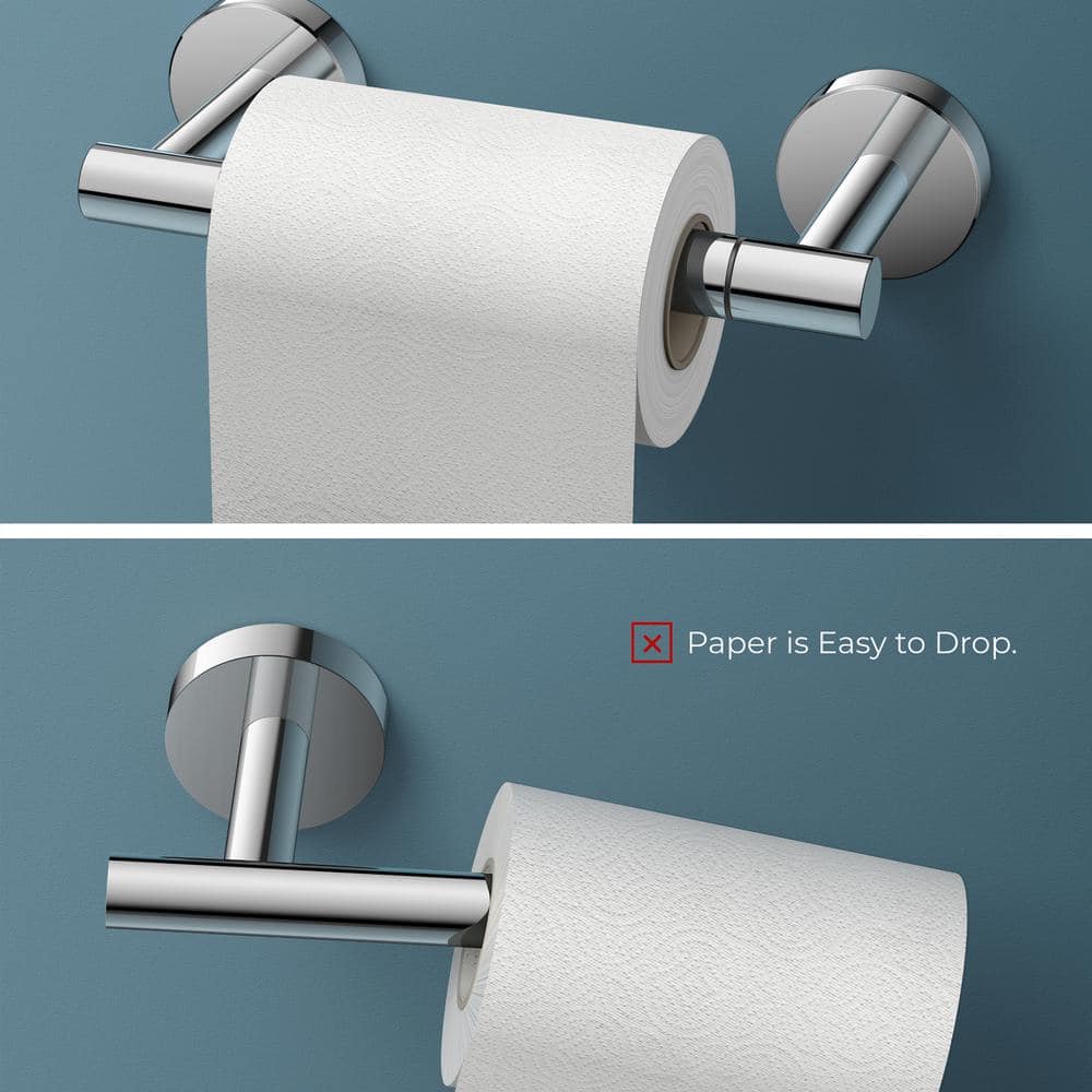 Chrome Stainless Steel Wall Mounted Toilet Paper Holder