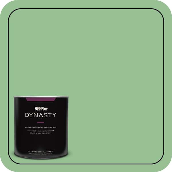 BEHR DYNASTY 1 qt. #450D-5 Velvet Leaf Eggshell Enamel Interior Stain-Blocking Paint and Primer