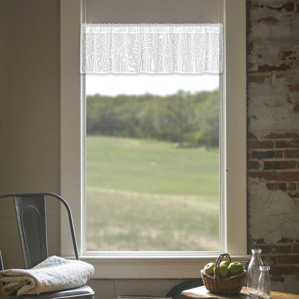 Heritage Lace RABBIT HOLLOW Valance 60x15 CAFE Made in USA 