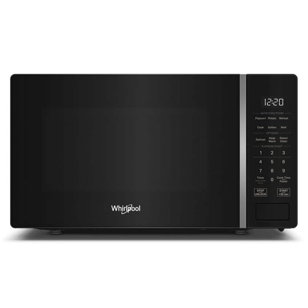 20.93 in. Electric Countertop Microwave in Black with 0.7 cu. ft. Capacity