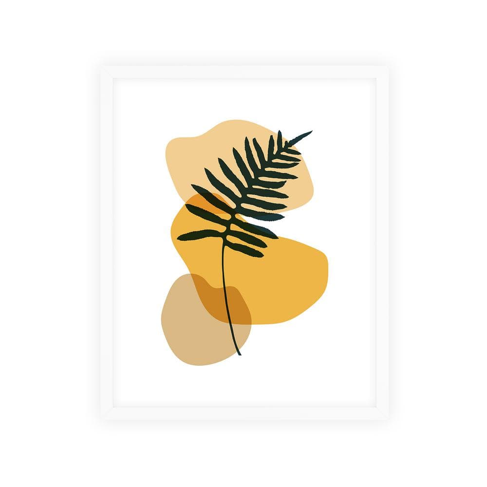 Nature Abstract Collection Framed Nature Art Print 22 in. x 18 in.