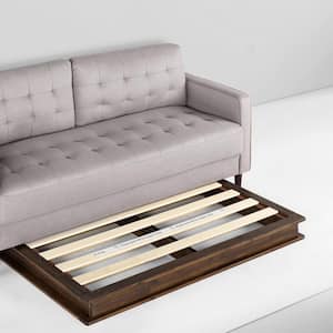 Bobbie Brown Twin Wood Platform Bed Frame without Headboard