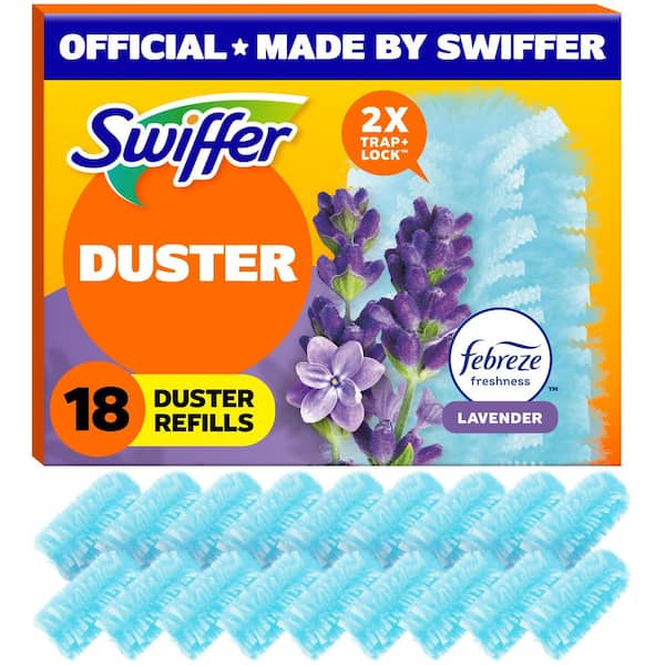 180 Duster Multi-Surface Refills with Febreze Lavender Vanilla and Comfort Scent (18-Count)