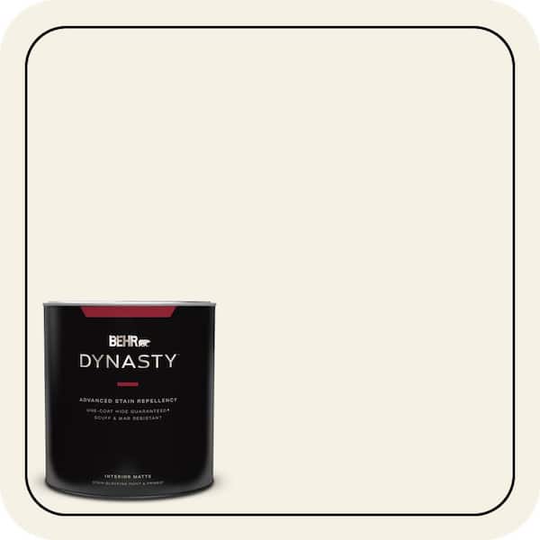 BEHR DYNASTY 1 qt. #BWC-01 Simply White Matte Interior Stain-Blocking Paint & Primer