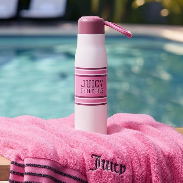 ジューシークチュール　タンブラー　juicy couture Glam Slip Hydration Stainless Steel Tumbler - Juicy Couture