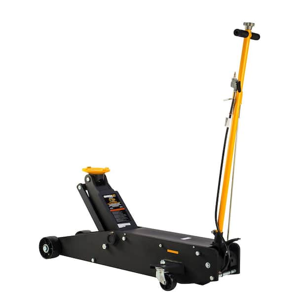 Omega Lift Heavy-Duty Air/Hydraulic Long Chassis Service Jack 10-Ton Capacity