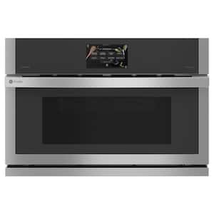 30 in. Wide 1.70 cu ft Electric Built-In Microwave in Stainless Steel with Convection Cooking and Glass Touch Controls