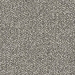McDonald Street - Gage - Gray 25 oz. SD Polyester Loop Installed Carpet