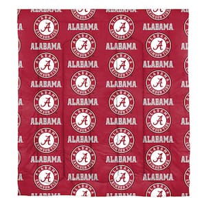 Alabama Crimson Tide 5-Piece Multi Color Full Size Rotary Polyester Bed In a Bag Set