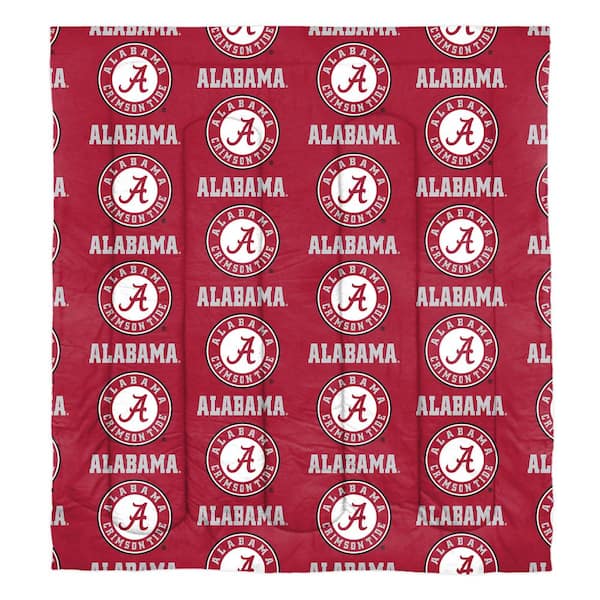 THE NORTHWEST GROUP Alabama Crimson Tide 5-Piece Multi Color Full Size Rotary Polyester Bed In a Bag Set