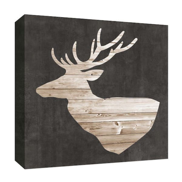 PTM Images "Landmark II'' Canvas Abstract Wall Art 15 in. x 15 in.