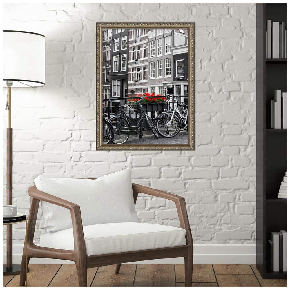 Parisian Silver Ornate Wood Wall Picture Frame
