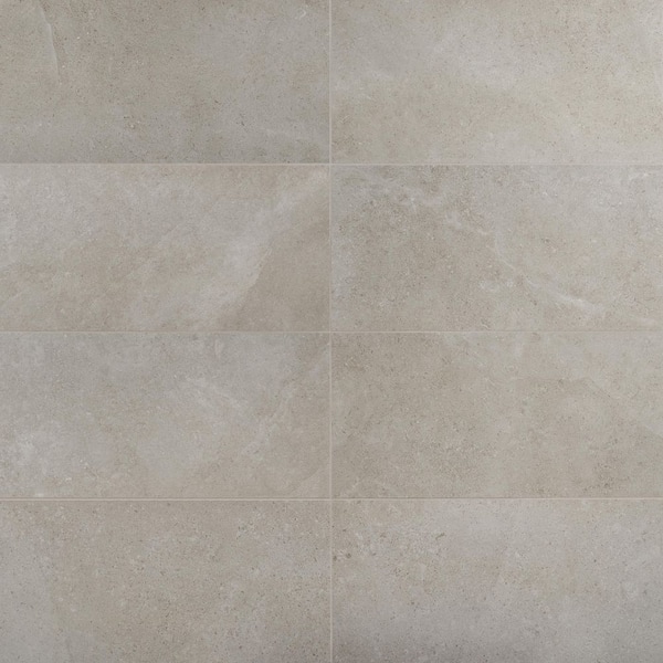 MULIA TILE Balance Grey 6-in x 6-in Porcelain Tile Sample MULIA TILE Balance Grey 6-in x 6-in Porcelain Tile Sample
