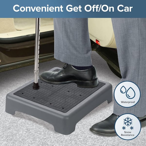 Mobility Step Stool for Adults and Seniors Indoor/Outdoor Portable