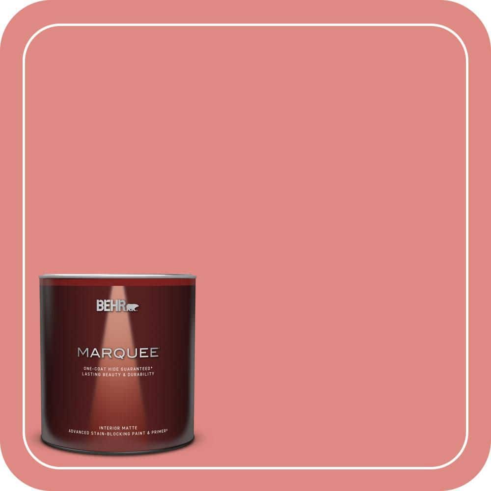 1 qt. Home Decorators Collection #HDC-SP16-12 Begonia Matte Interior Paint & Primer price history on PriceWatchPro