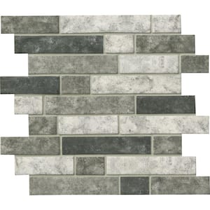 Urban Tapestry Interlocking 12 in. x 12 in. Recycled Glass Mesh-Mounted Mosaic Tile (1 sq. ft. / each)