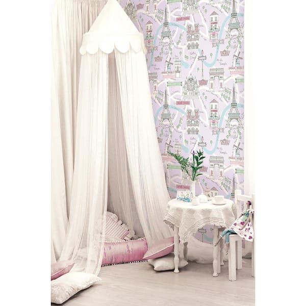 Bon Voyage Paper Strippable Roll (Covers 56 sq. ft.)