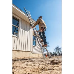 22 ft. Reach MPXW Aluminum Multi-Position Ladder with Wheels, 375 lb. Load Capacity Type IAA Duty Rating