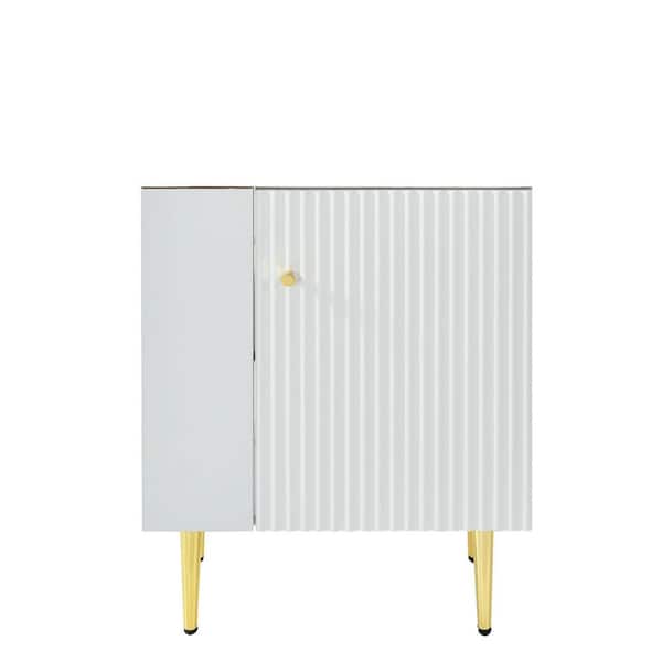 20. 7in. Bath Vanity Cabinet without Top in White Unassembled