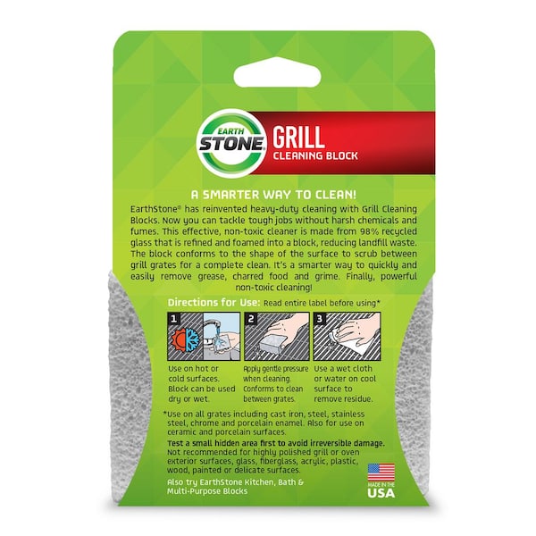 Grill Cleaner Stone with Handle Holder, Grill Cleaning Kit, Grill