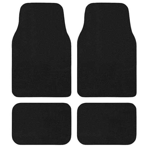 GGBAILEY D4350A-S1A-BLK_BR Custom Fit Car Mats for 2002 Passenger & Rear Floor 2003 2004 Ford Focus Wagon Black with Red Edging Driver 