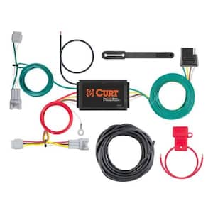 Custom Vehicle-Trailer Wiring Harness, 4-Way Flat Output, Select Subaru Impreza, Quick Electrical Wire T-Connector
