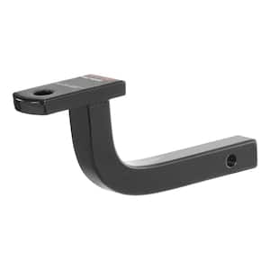 Class 2 3,500 lbs. 3-1/8 in. Rise Trailer Hitch Ball Mount Draw Bar (1-1/4 in. Shank, 9-3/4 in. Long)