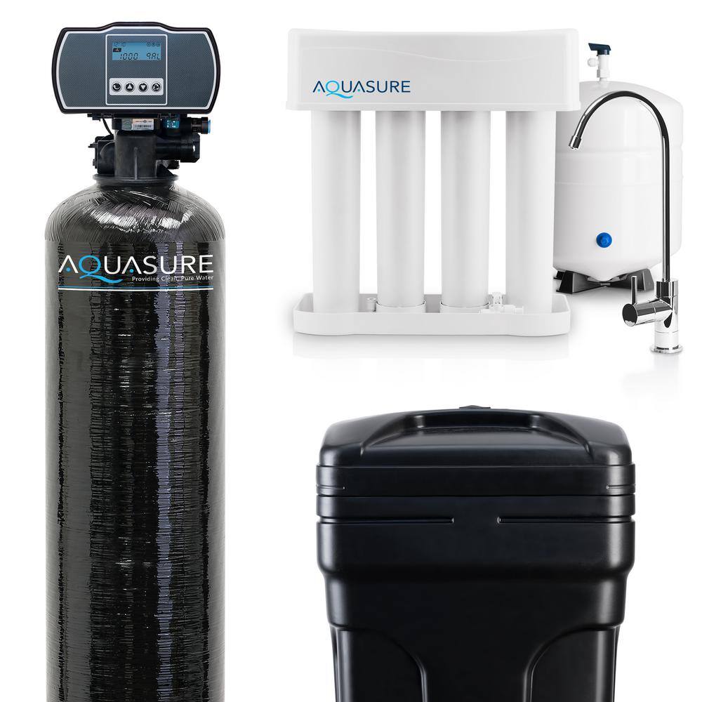 32,000 Grains Whole House Water Softener and RO System