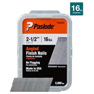 2-1/2 in. x 16-Gauge 20 degree Galvanized Angled Nails (2000 per Box)