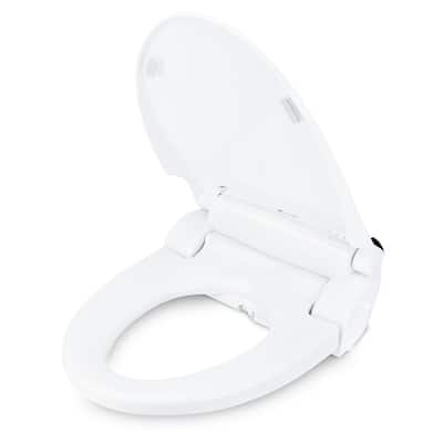Swash Electric Bidet Seat for Round Toilets in White
