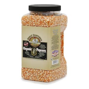 112 oz. All-Natural Organic Yellow Gourmet Popcorn