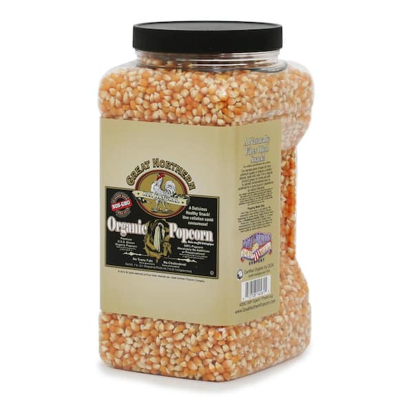 GREAT NORTHERN 112 oz. All-Natural Organic Yellow Gourmet Popcorn