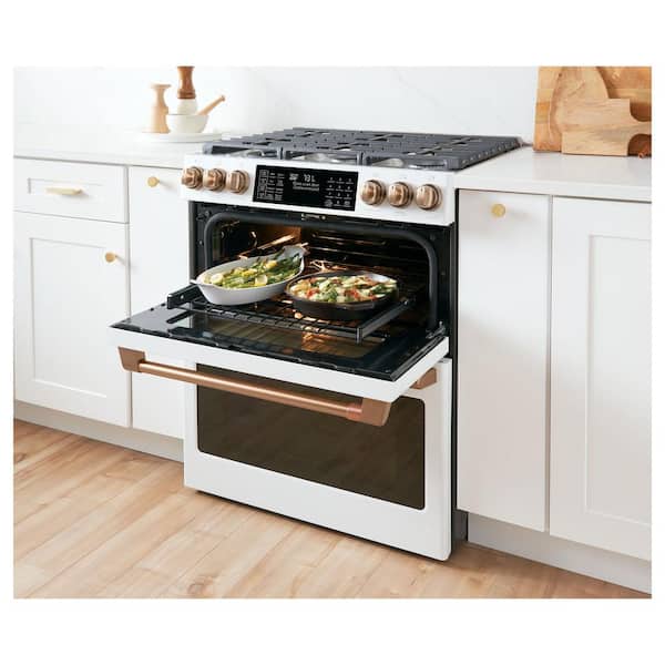 Café™ Minimal 30 Platinum Glass Built In Convection Double Electric Wall  Oven, Star Appliance