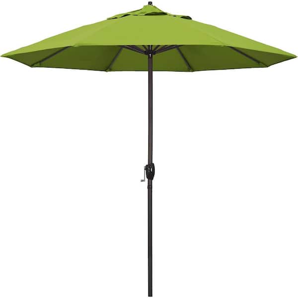 Unbranded 9 ft. Aluminum Pole Market Tilt Patio Umbrella in Kiwi