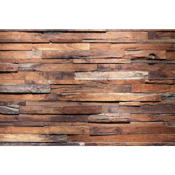 Dimex Wooden Abstract Wall Mural