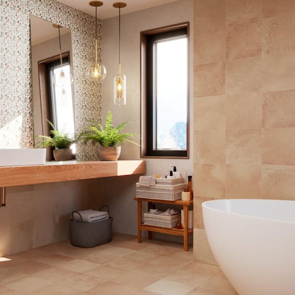 Atlas Cotto 9-3/4 in. x 9-3/4 in. Porcelain Floor and Wall Tile (10.88 sq. ft./Case)