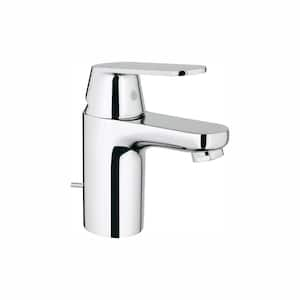 Eurosmart Cosmopolitan Single Hole Single-Handle Low-Arc Bathroom Faucet in StarLight Chrome