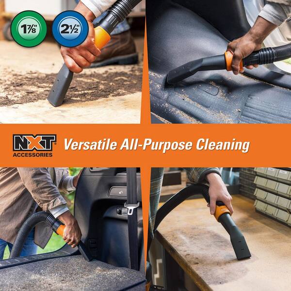 1-7/8 in. to 2-1/2 in. DA1703 NXT Dual Locking Car Nozzle Shop Vacuum Accessory for RIDGID NXT Wet Dry Vacs