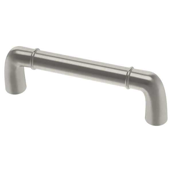 Liberty Izak 3-3/4 in. (96 mm) Satin Nickel Cabinet Drawer Pull